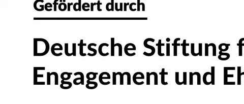 Deutsche Stiftung für Engagement und Ehrenamt | Bild: Deutsche Stiftung für Engagement und Ehrenamt
